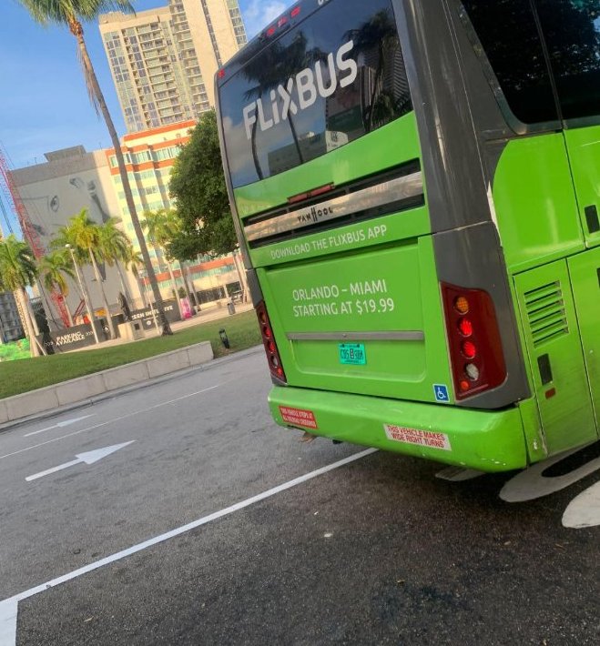 FlixBus Orlando–Miami route